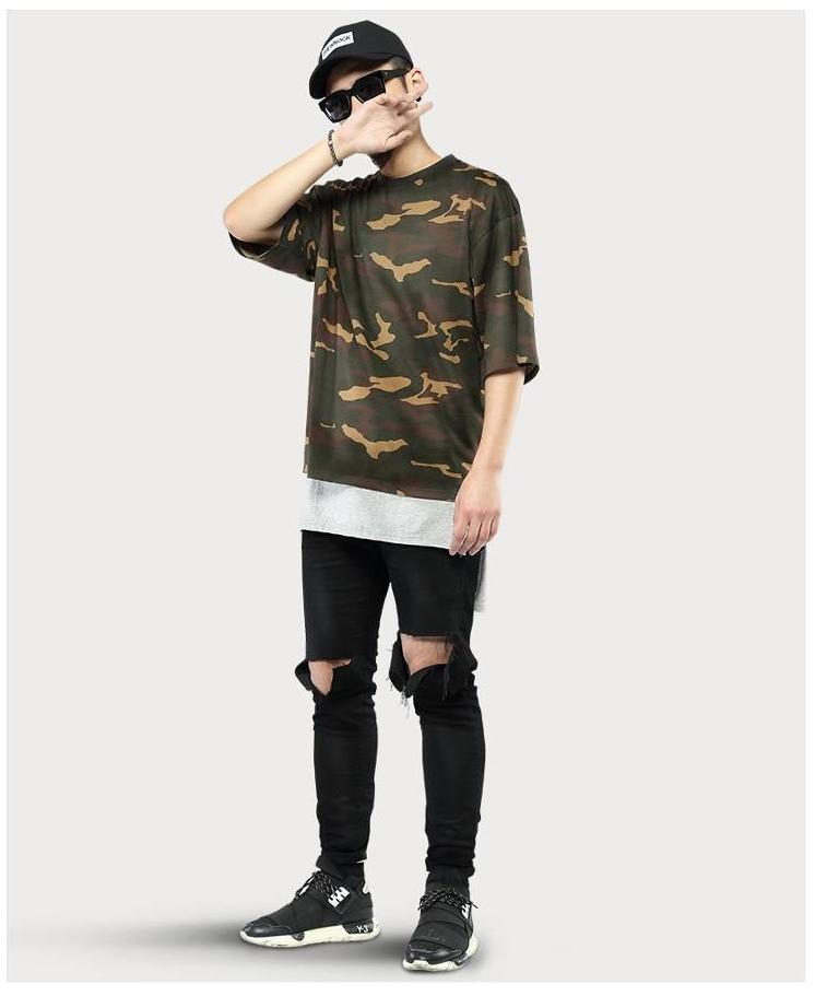 Camo Oversized T shirt