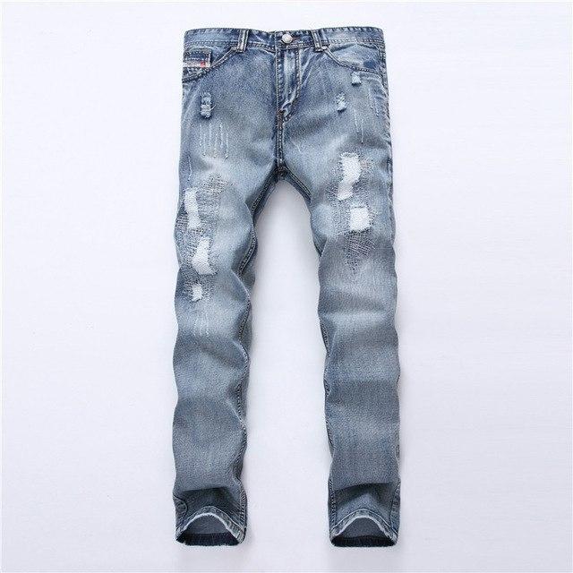 Mens Destroyed Jeans