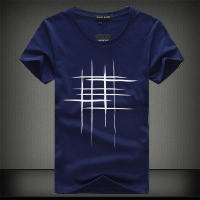 Cross Print Cotton T Shirts