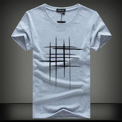 Cross Print Cotton T Shirts