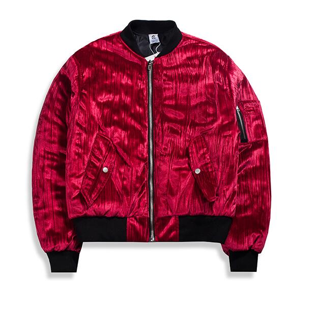 Velvet Bomber Jacket