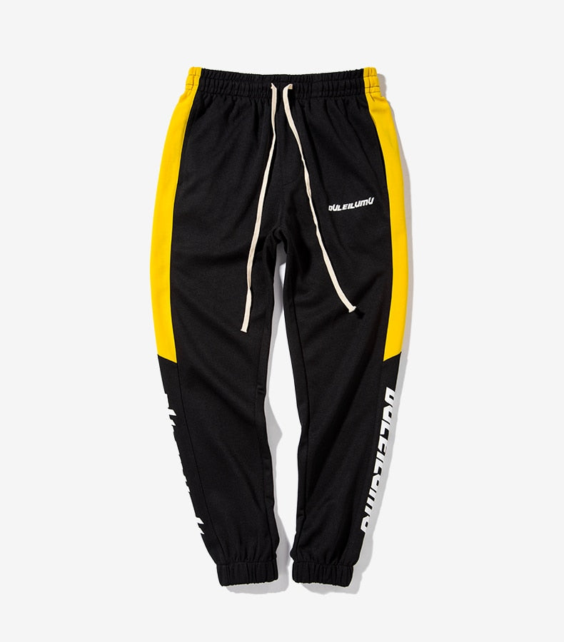 Colorblock Pants Side Stripe