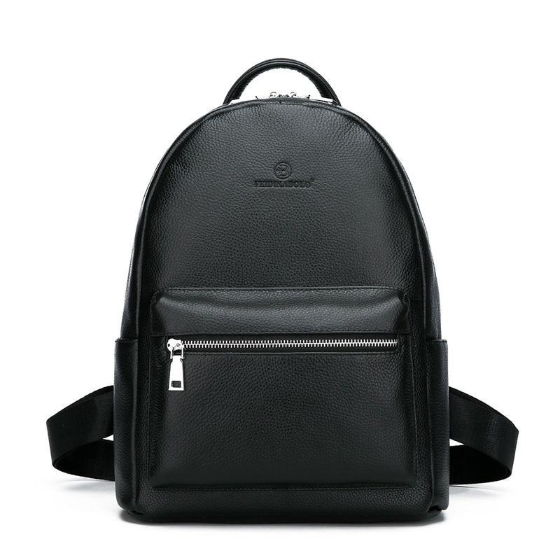 New! Genuine Leather &quot;The Boss&quot; Laptop Backpack