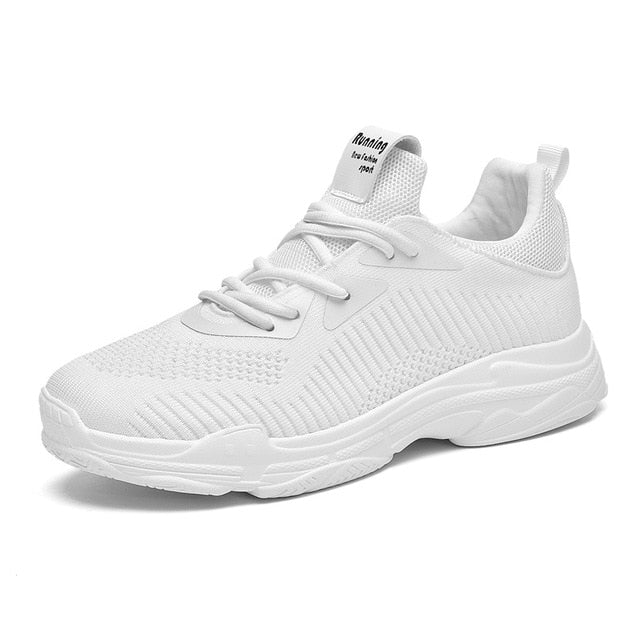 &quot;The Player&quot; Non Slip Soft Mesh Sneaker - White