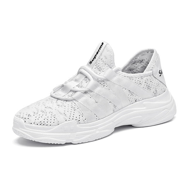 &quot;The Player&quot; Non Slip Soft Mesh Sneaker - Cloud