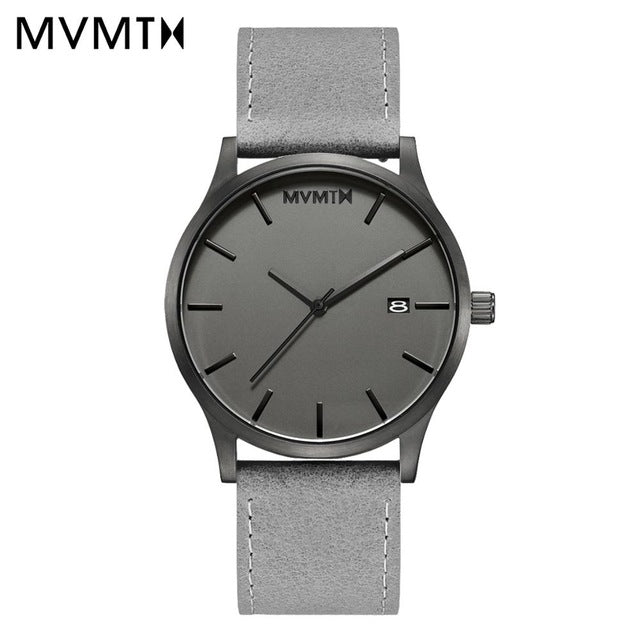 MVMT Watch Black steel Watchband 45mmdw