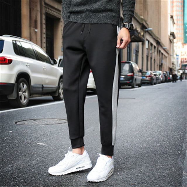 Solid Color Urban Pants