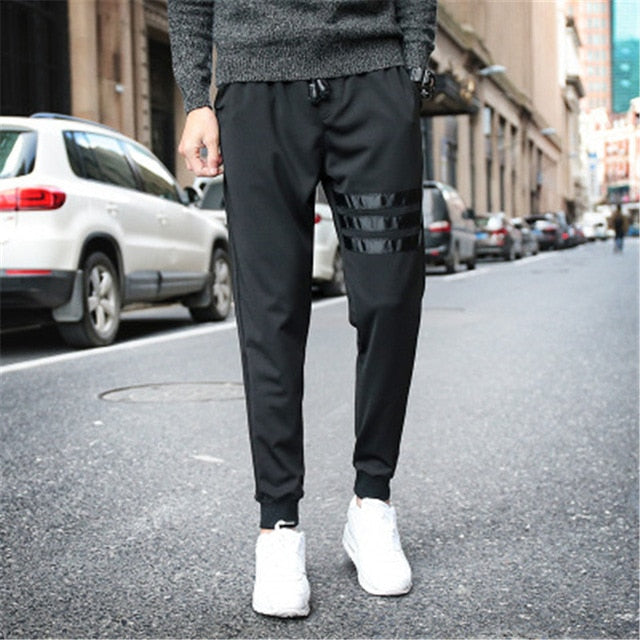 Solid Color Urban Pants